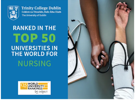 爱尔兰护理专业院校推荐一一都柏林大学圣三一学院